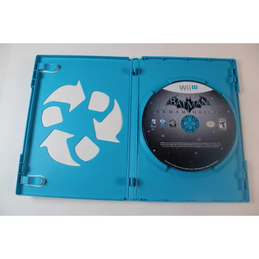 Batman: Arkham Origins (Nintendo Wii U, 2013) Authentic, Complete, Tested/Works